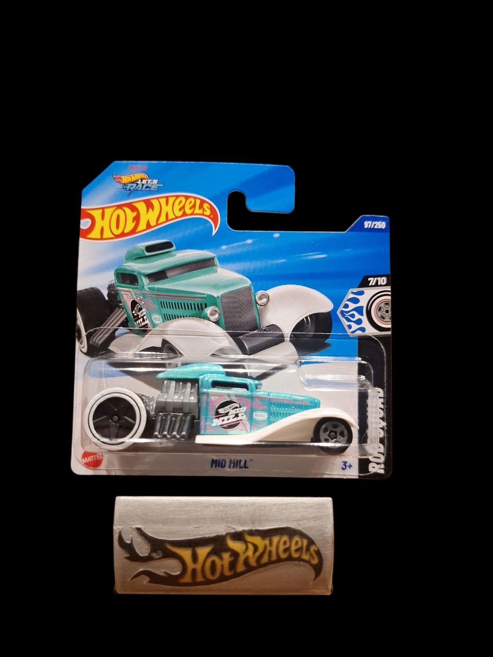Hot Wheels Modellini d'auto: Hot Wheels Rod Squad 2025 Mid Mill 7/10 S – Nuovo e nell'imballaggio originale da Adlikon venduto da Mmartin0