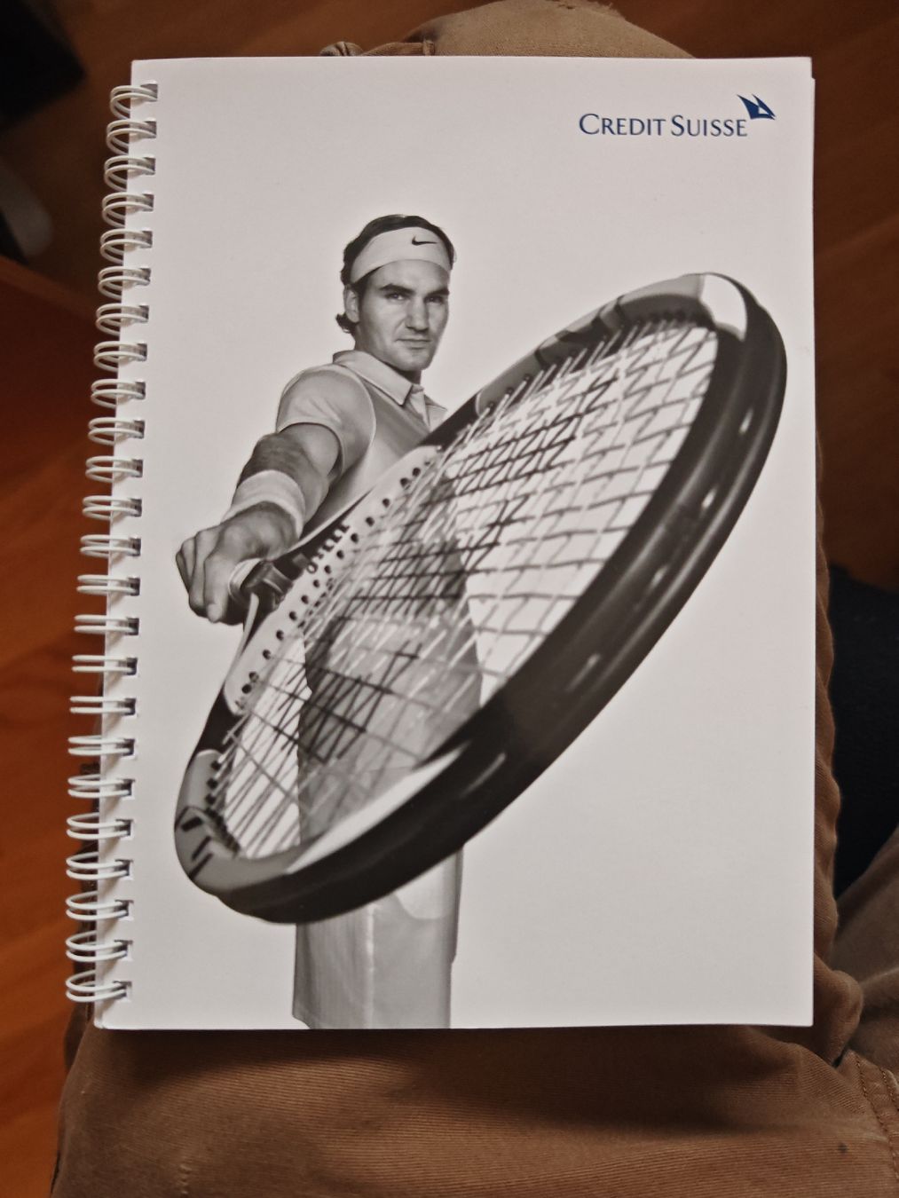 Blocchi: Bloc note Crédit Suisse / Roger Federer – Nuovo (secondo la descrizione) da Saxon venduto da ToPzJ