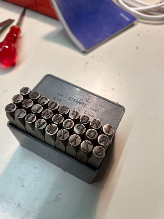 Kukko Schlagzahlensatz 330 9-teilig Zahlen 0 - 9 Schrifthöhe 1 Mm In Kunststoffbox - Foto 9