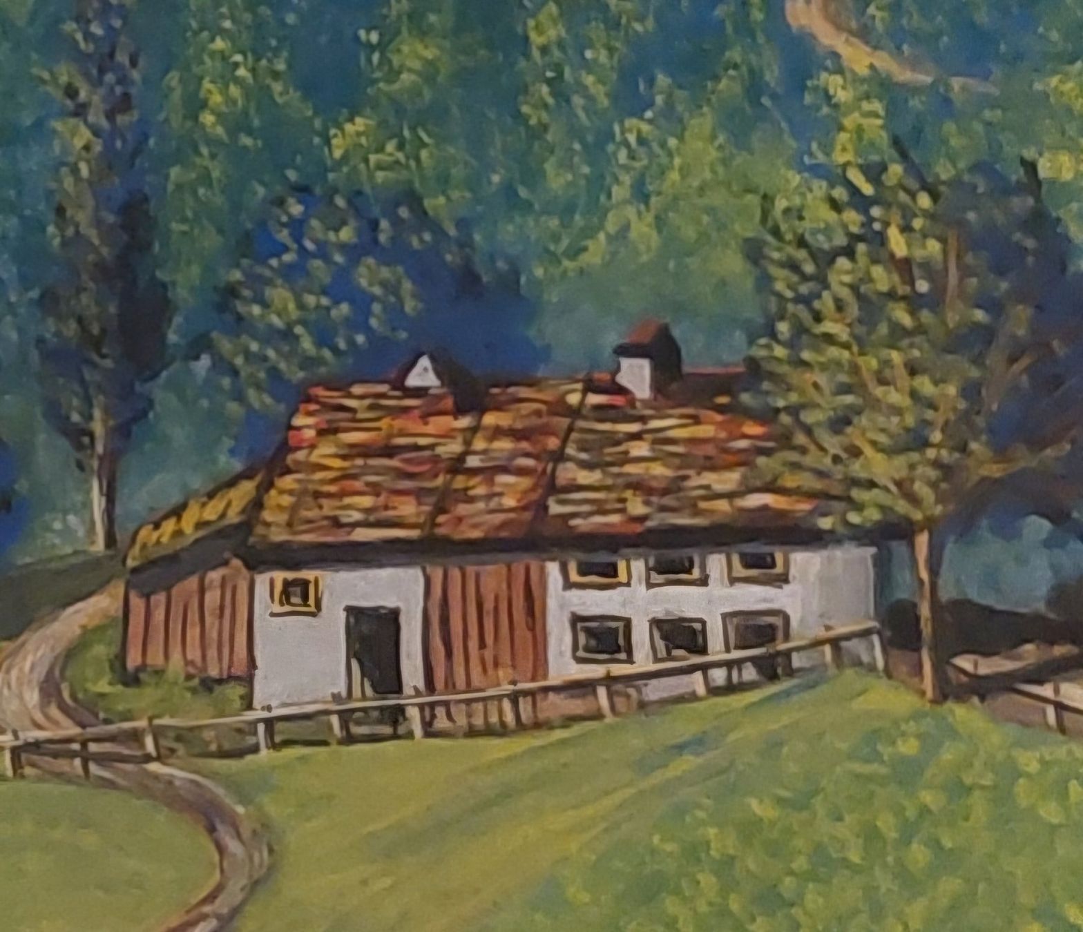 Dipinti: Gemälde Uetliberg Original, J. Brandes, Schweizer Kunst. – Usato da Bühl BE venduto da Sasha1 2