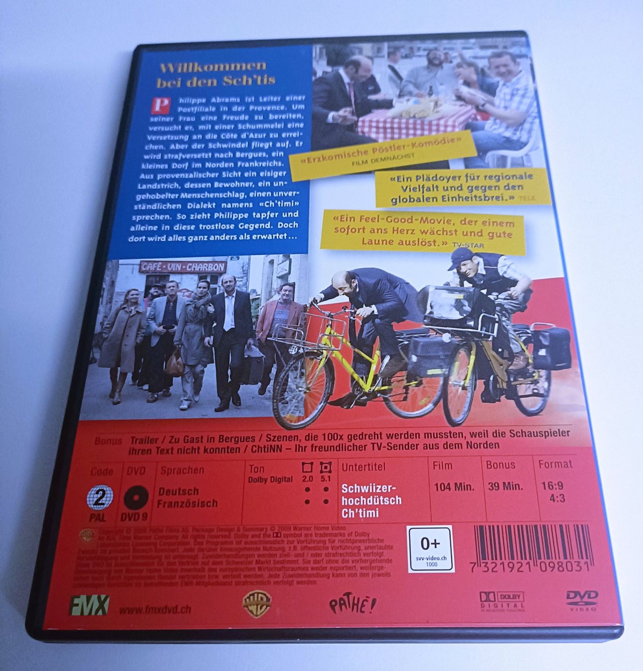 Tutti i DVDs: Willkommen bei den Sch'tis – Usato da Köniz venduto da Movieportal007 1