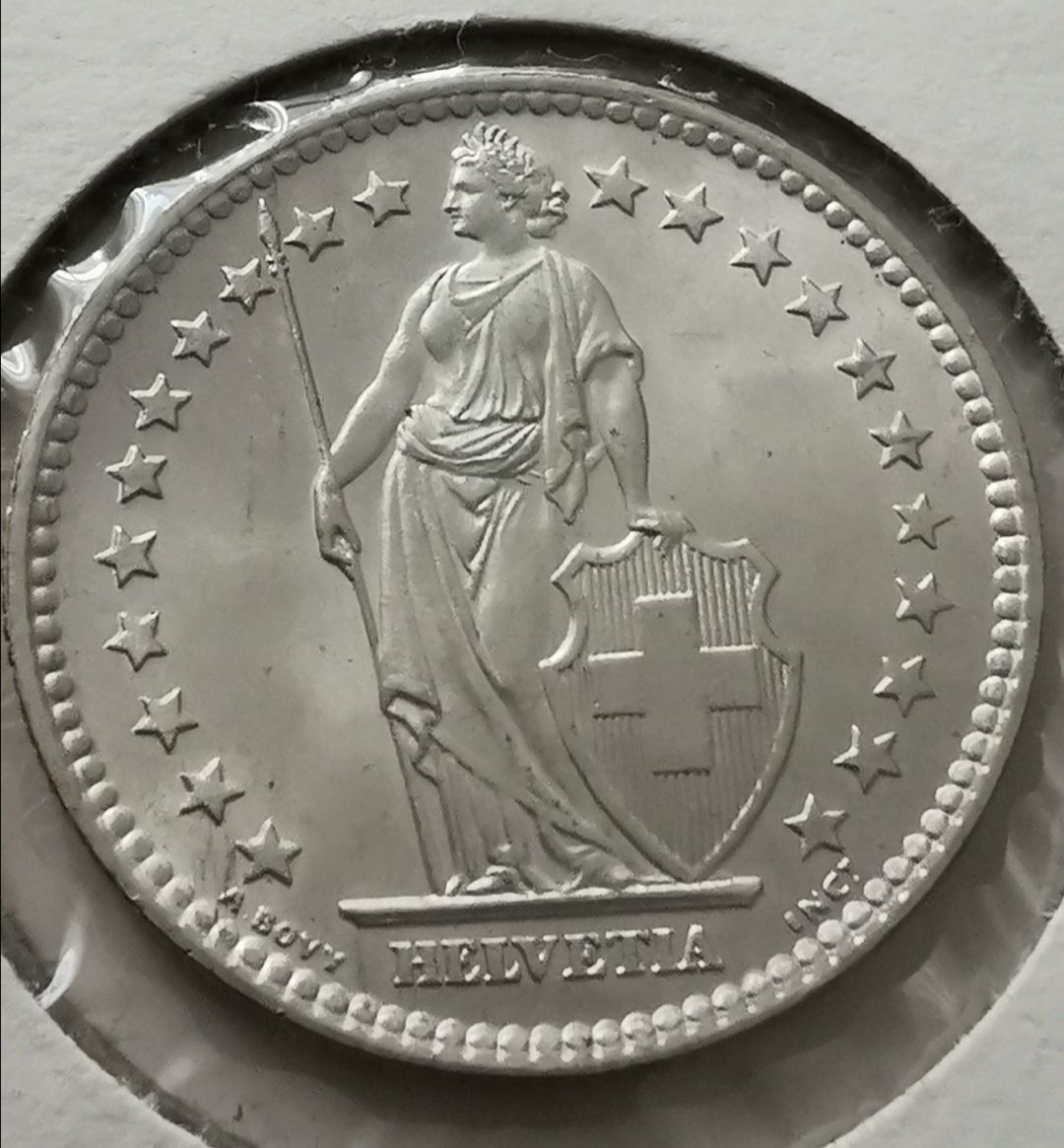 Alle Münzen: 2 Franken 1961 stgl Silber – Neu (gemäss Beschreibung) aus Zürich von turbopuz 1
