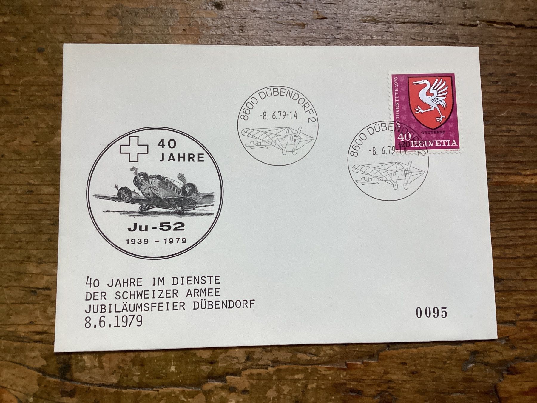 Alle Briefmarken: Schweizer Luftfahrt-Briefe, Ersttagsbriefe, Dübendorf, Top! – Gebraucht aus Flaach von Anthony1764 4