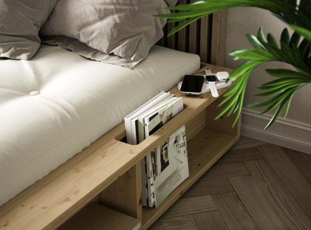 Karup Lits: Doppelbett Karup Design Ziggy 180 x 200 – D'occasion à Neuhaus SG par LENZ30 4