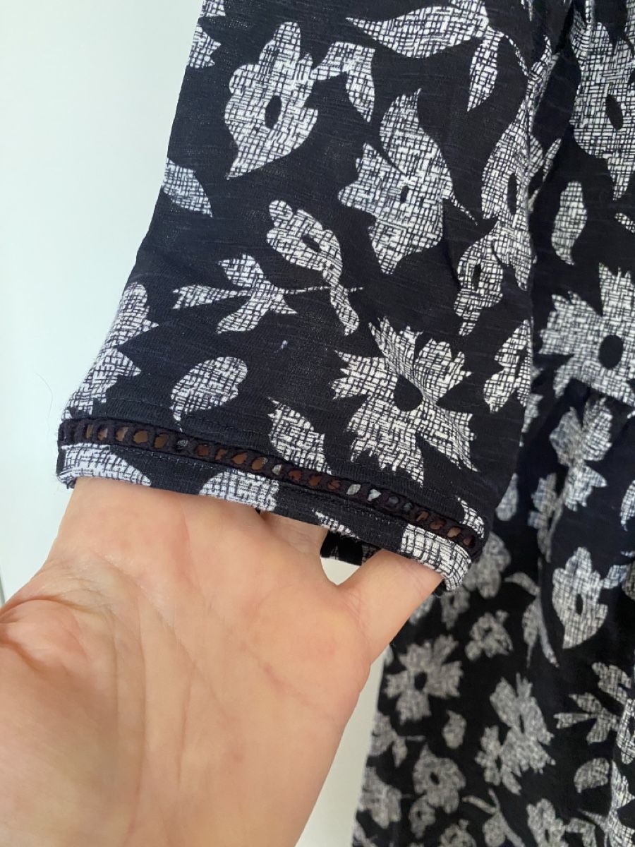 Esprit Vestiti: ESPRIT Edc Kleid schwarz Blumenmuster Gr. M – Usato da Muensingen venduto da drleevsy 4