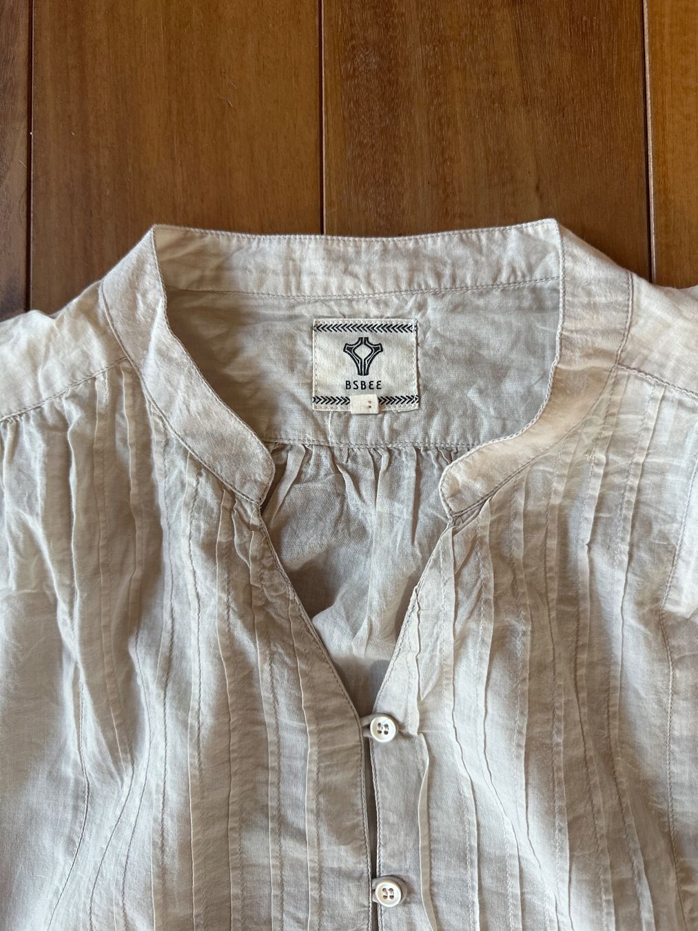 Camicette: BSBEE Bluse Gr M, beige, Baumwolle – Usato da Regensdorf venduto da Sternlein4 1