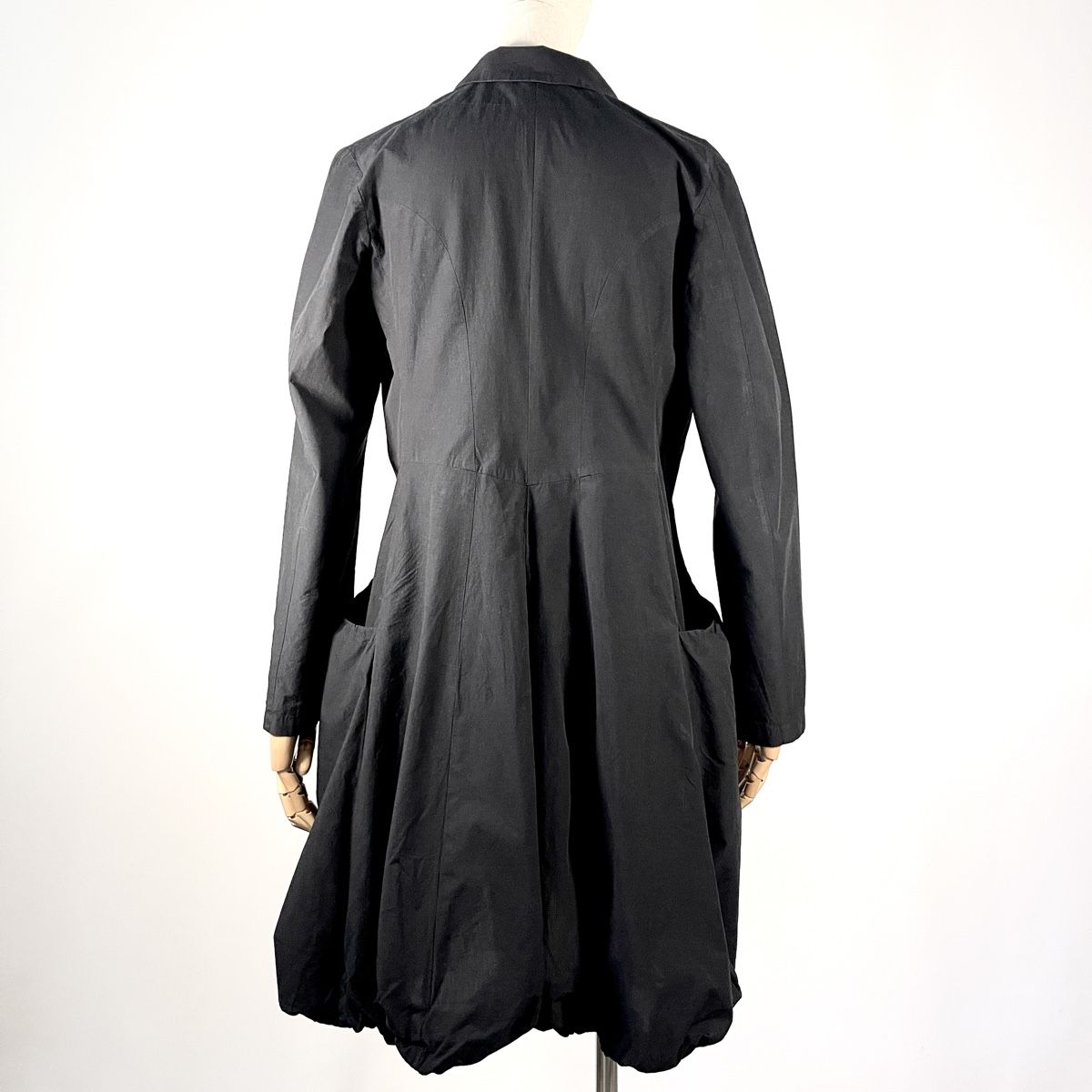 Cappotti: YUKAI Light Black Cotton Coat size L – Nuovo (secondo la descrizione) da Freienbach venduto da Avviivva_Shop 3