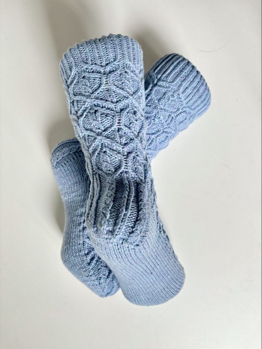 Socken: Warme handgestrickte Socken Grösse 40/41 – Neu und originalverpackt aus Fislisbach von handglismet 2
