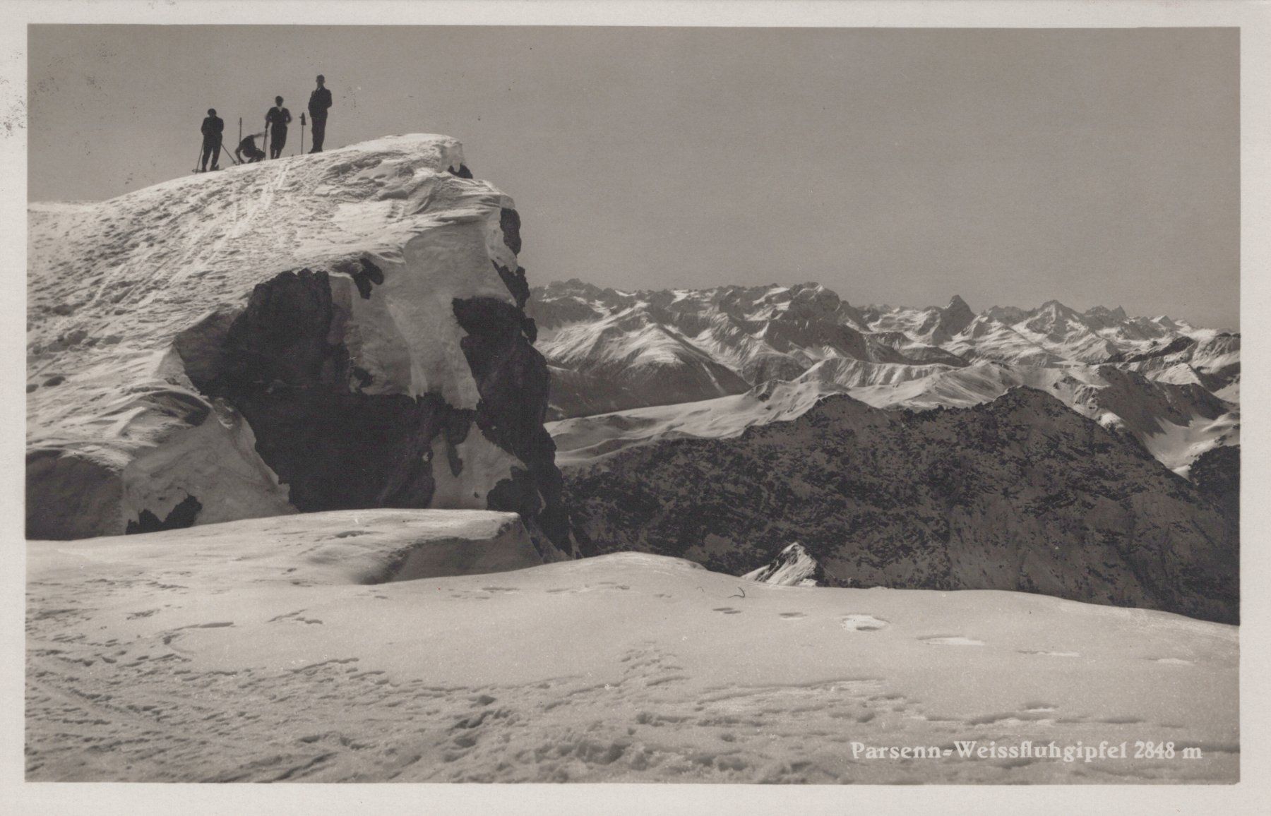 Ansichtskarten: 0073 - Postkarte / Ansichtskarte - Davos Parsenn Weissfluh.. – Gebraucht aus Reinach BL von Boston-Verkauf