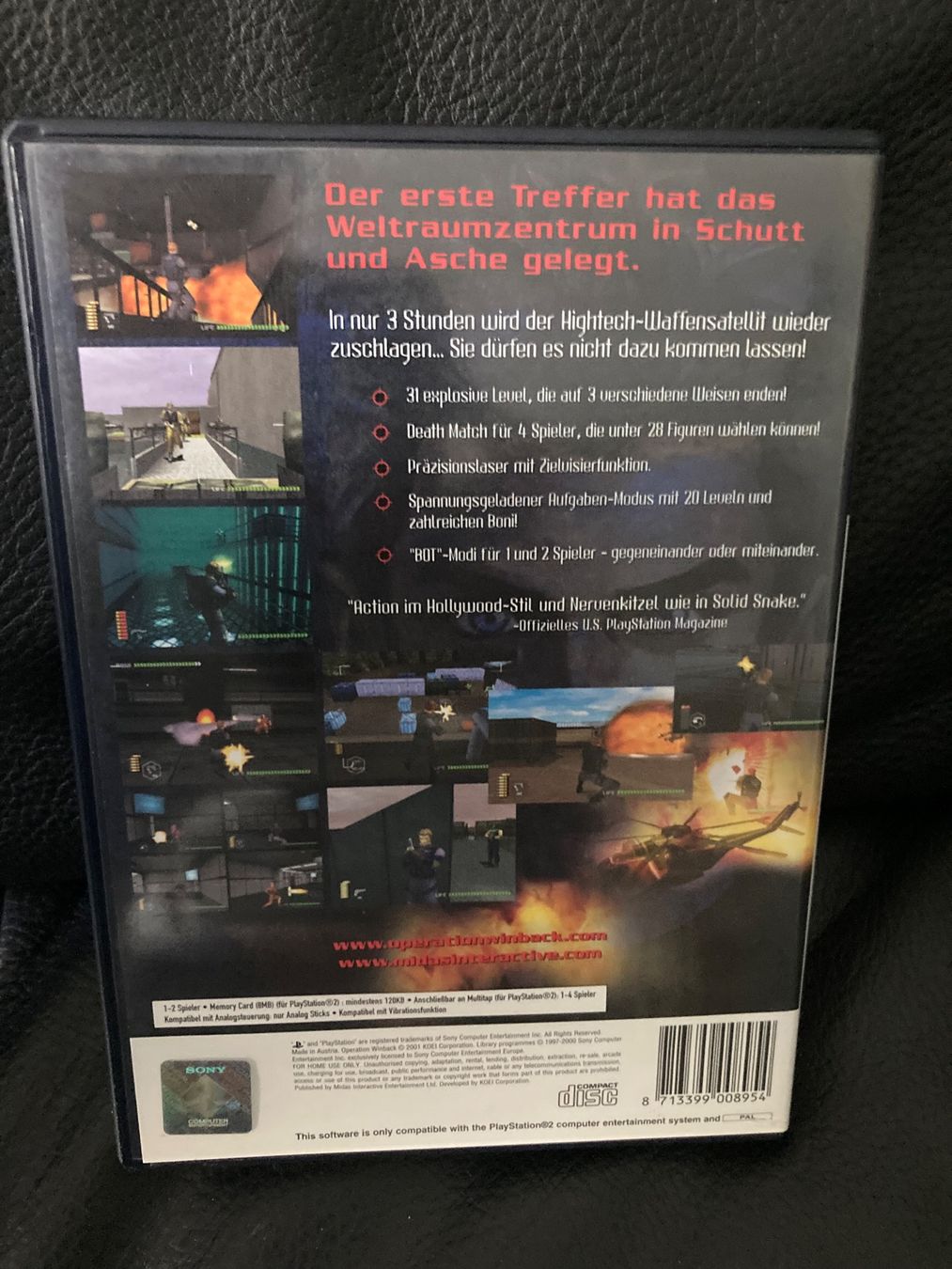 Giochi: PlayStation 2 Spiel Operation Winback Top Zustand – Nuovo (secondo la descrizione) da Bern venduto da TotheMoonnn 1