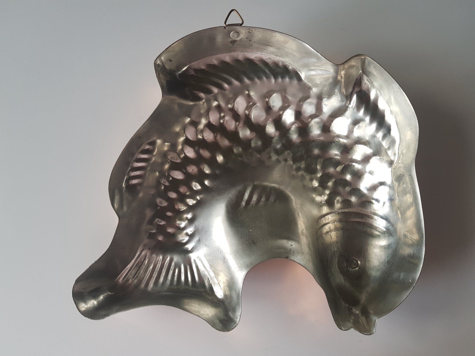 Moules à gâteaux: grand moule poisson en cuivre – D'occasion à Echandens par annegug 1