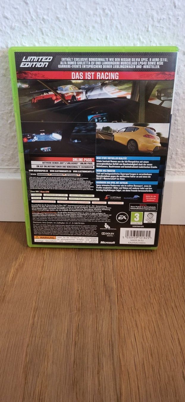 Microsoft Giochi: Xbox 360 - Need for Speed Shift 2 Unleashed – Usato da Münsingen venduto da DigitaleSpielecke 1