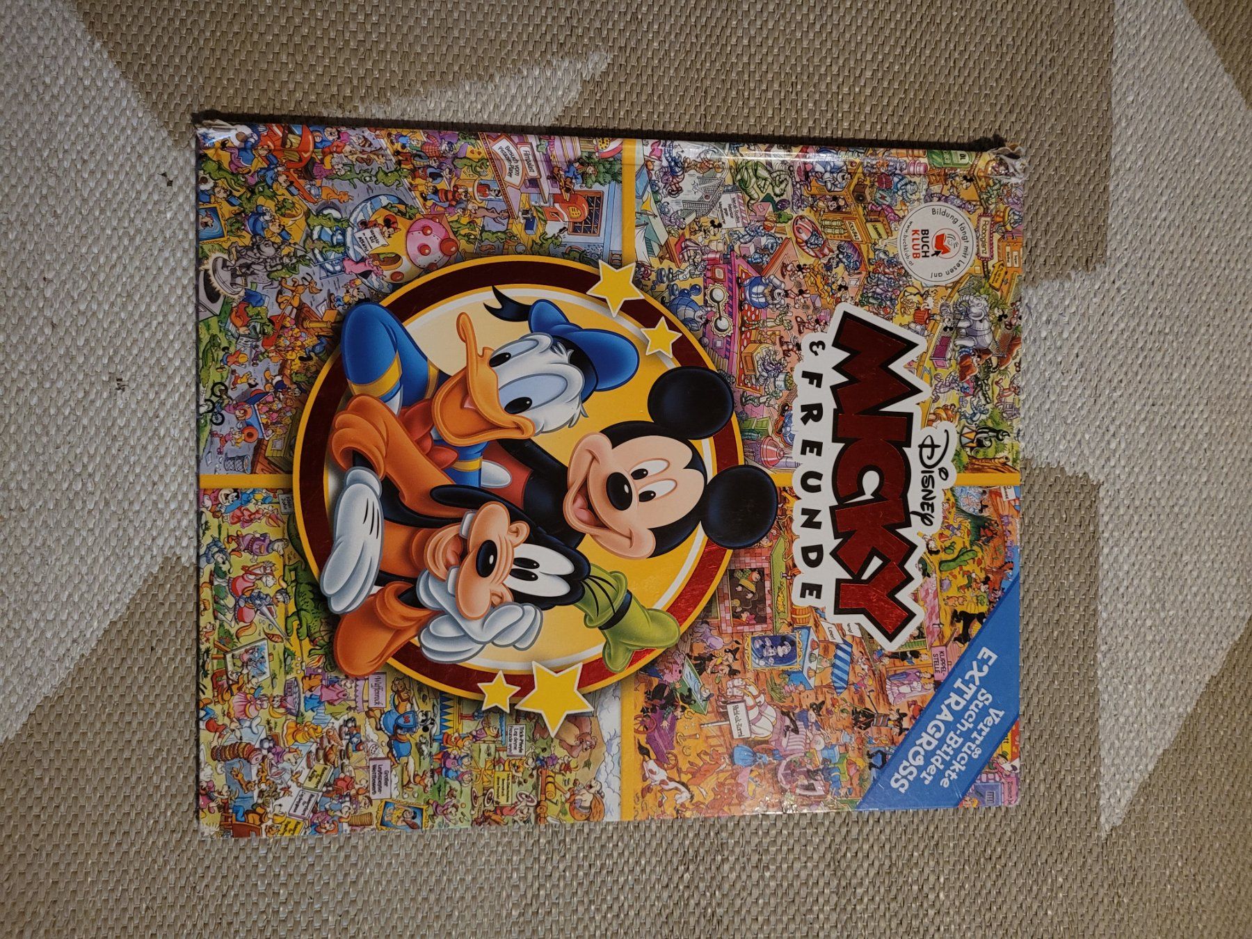 Libri: Micky & Freunde Verrückte Suchbilder EXTRAGROSS – Usato da Perlen venduto da Safari_23