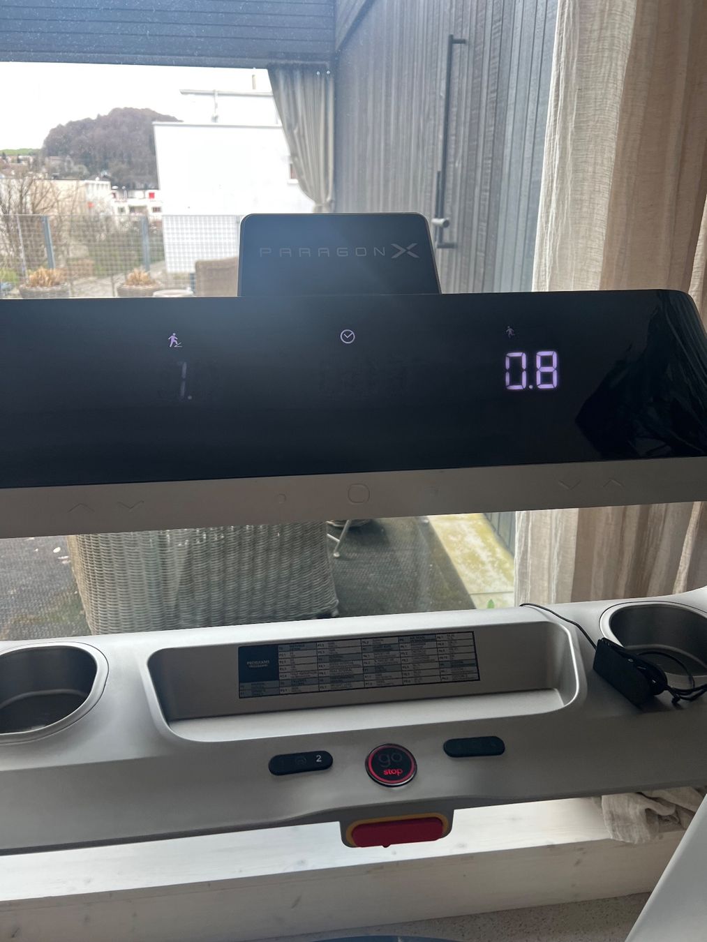 Horizon Hometrainer: Laufband Paragon X, Horizon – Usato da Hausen AG venduto da Jean1968 5