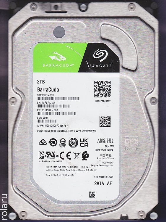 Seagate Dischi rigidi: 2TB Seagate Barracuda - wie neu – Usato da Baden venduto da Rolaru