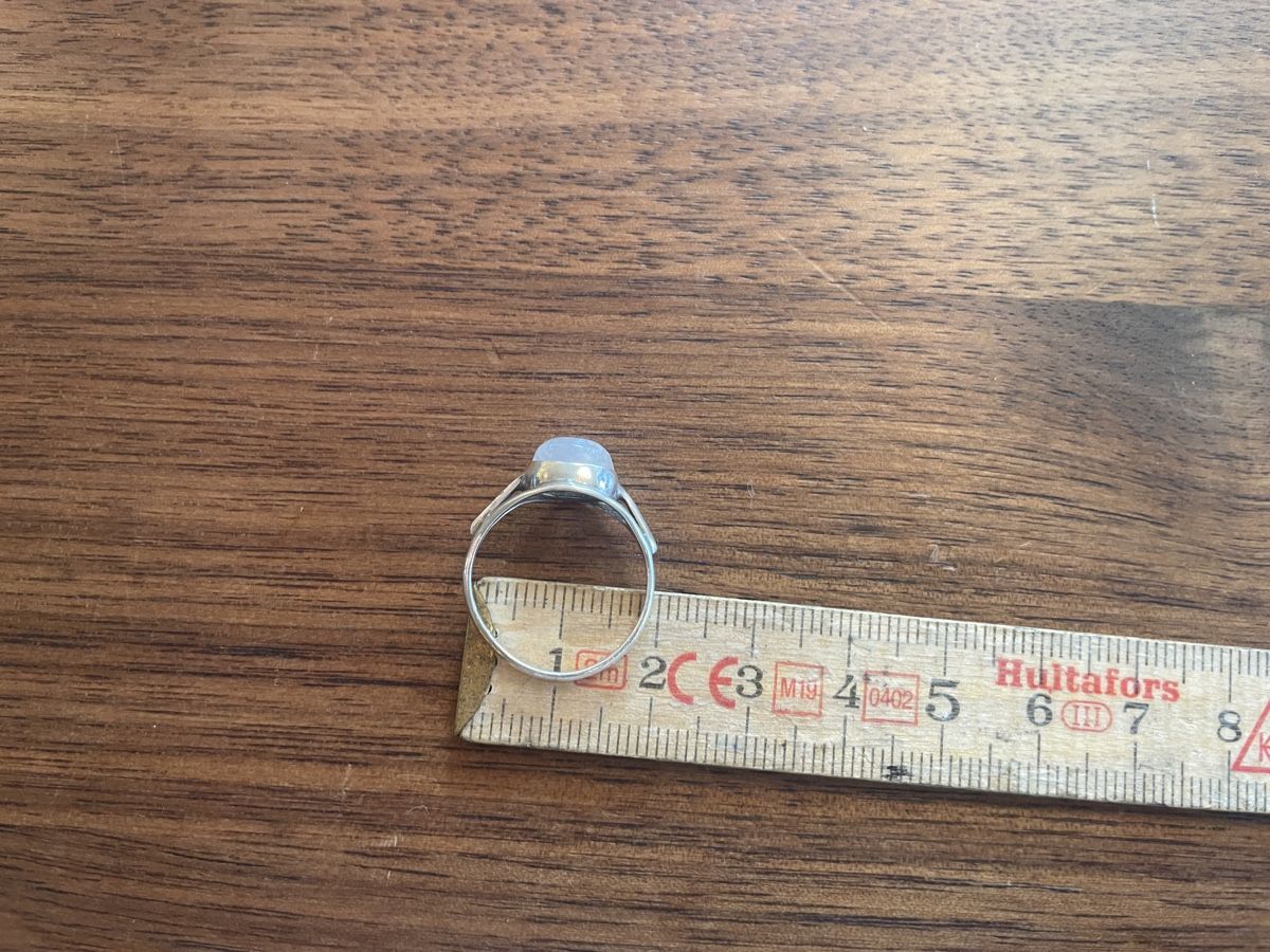 Anelli: Mondstein Silberring Gr. 54 Vintage Boho chic – Usato da Basel venduto da non_vn79 2