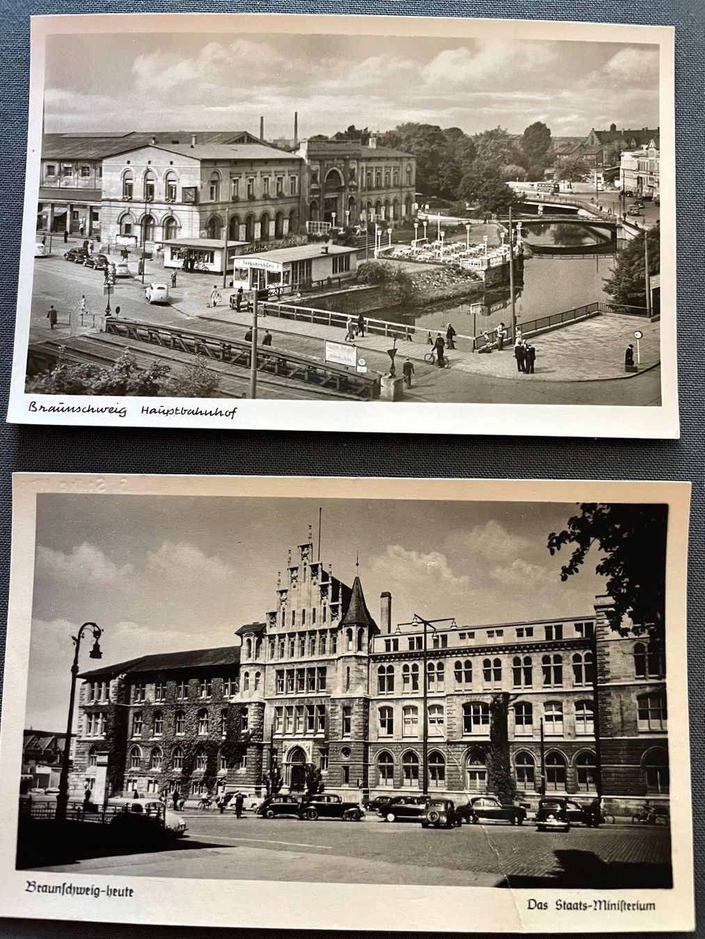 Ansichtskarten: Ansichtskarten von Braunschweig 1950 – Gebraucht aus Winterthur von Myrtillus