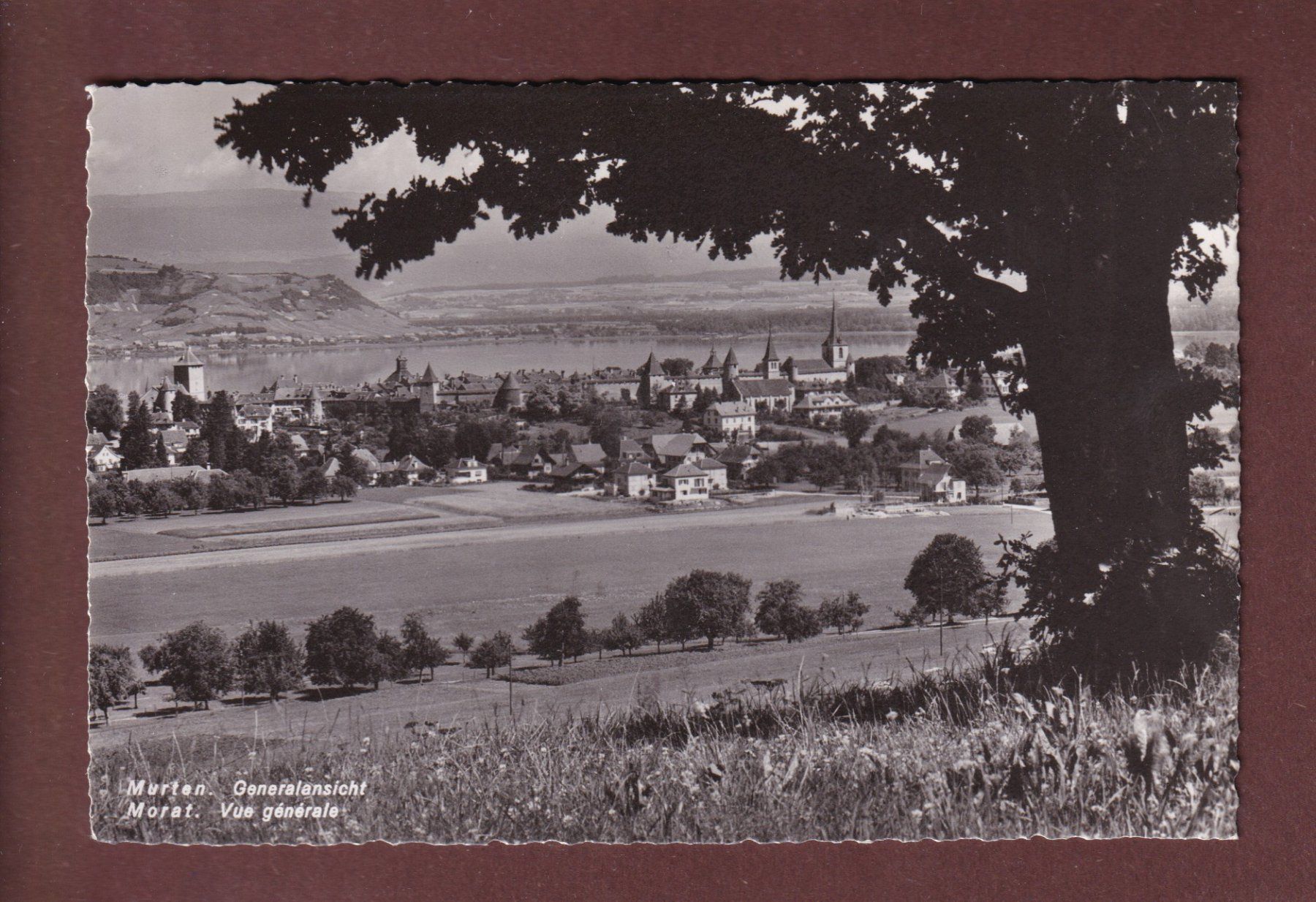 Cartoline postali: MORAT / MURTEN – Usato da Pully venduto da nicecards-shop