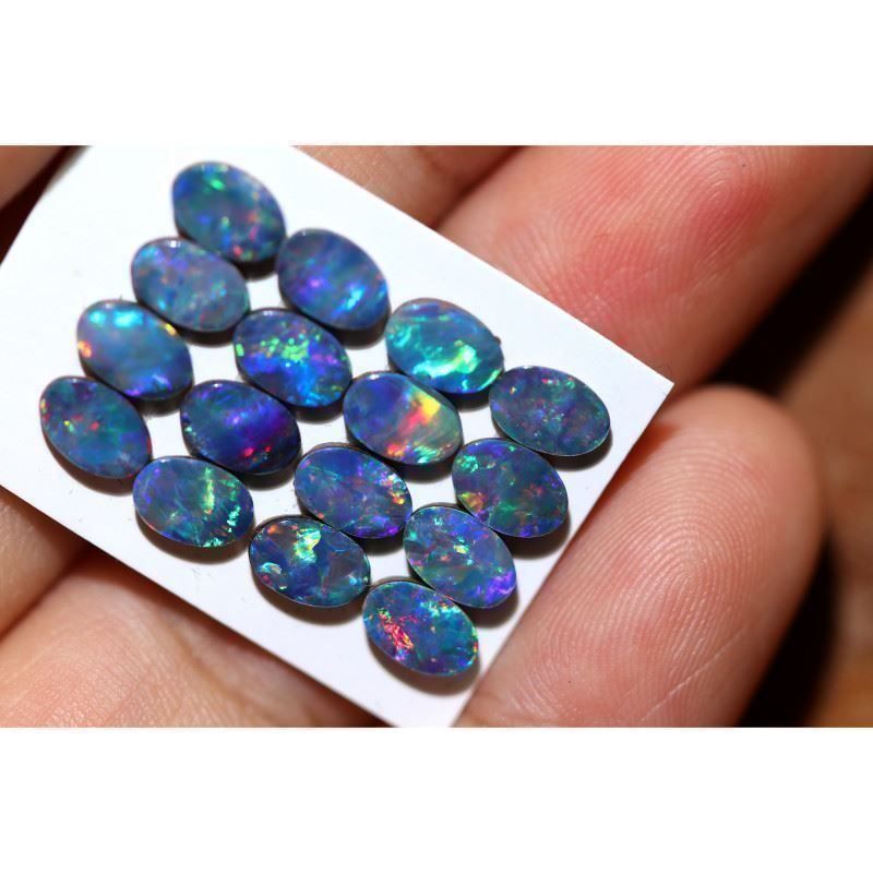 Pietre preziose: Australische Opal Dubletten 5.10Cts. – Usato da Bern venduto da Grindelwaldaus 3