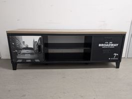 TV Möbel, TV Board, schwarz, New York Style
