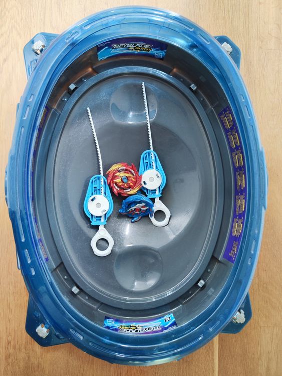 DEZAWRTY Kreisel Arena Battle Set - 4 Kreisel Mit Stadium & Startern