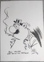 (L'AGENT 212) Dessin unique de KOX