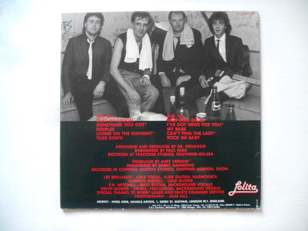 Dischi in vinile: Dr. FEELGOOD  -  MAD MAN BLUES – Usato da Bex venduto da Giorgiob 1