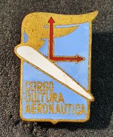 GG039 Alter Reversknopf CORSO CULTURA AERONAUTICA  Luftfahrt
