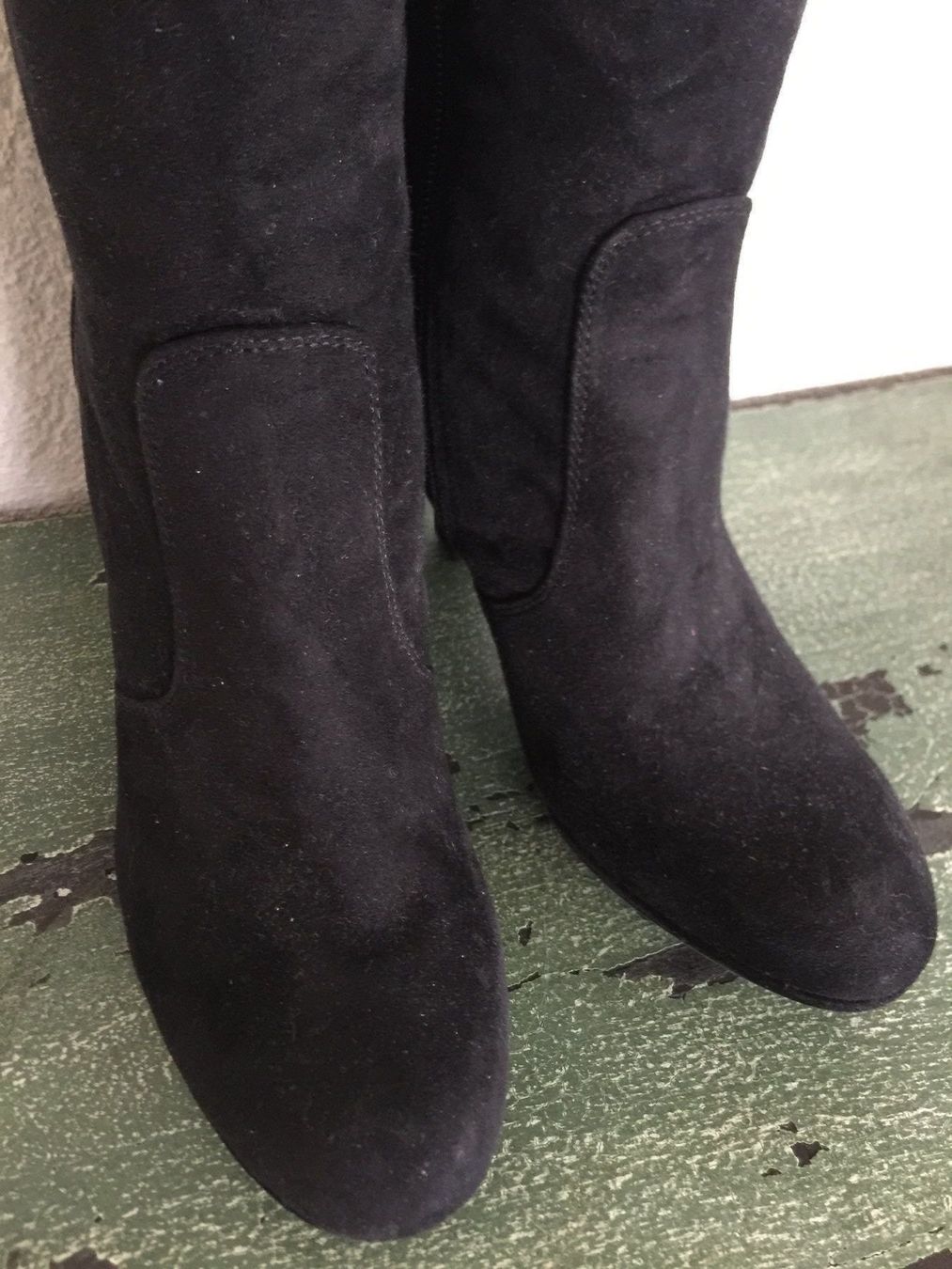 Scarpe da donna: Stiefel Wildleder schwarz Gr. 38 – Usato da Kirchdorf AG venduto da coco123 1