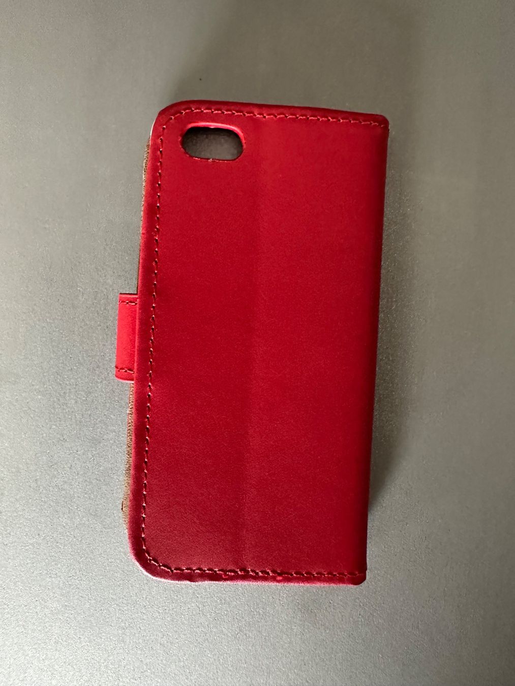 Covers & Schutzfolien: iPhone SE (2016) / 5 / 5S Echtleder Cover mit Kartenfächer – Neu und originalverpackt aus Horw von Nietz 2