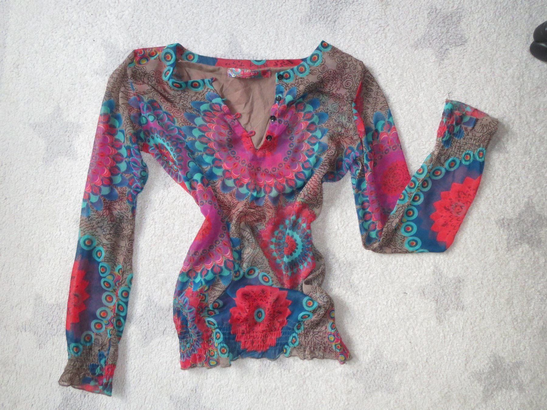 Camicette: sehr schöne DESIGUAL Damen Bluse – Usato da Kiental venduto da Anna8702 2