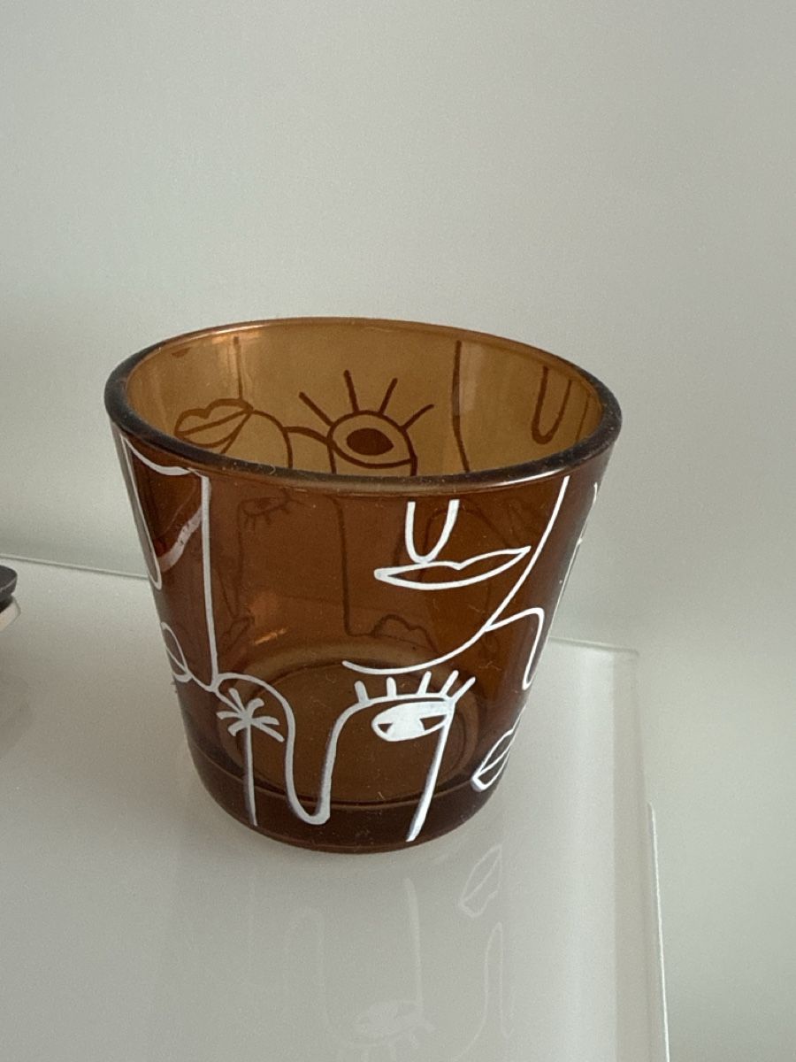 Tutte le decorazioni: Teelichthalter aus Glas, Deko – Usato da Schlieren venduto da Schnaepliparadies