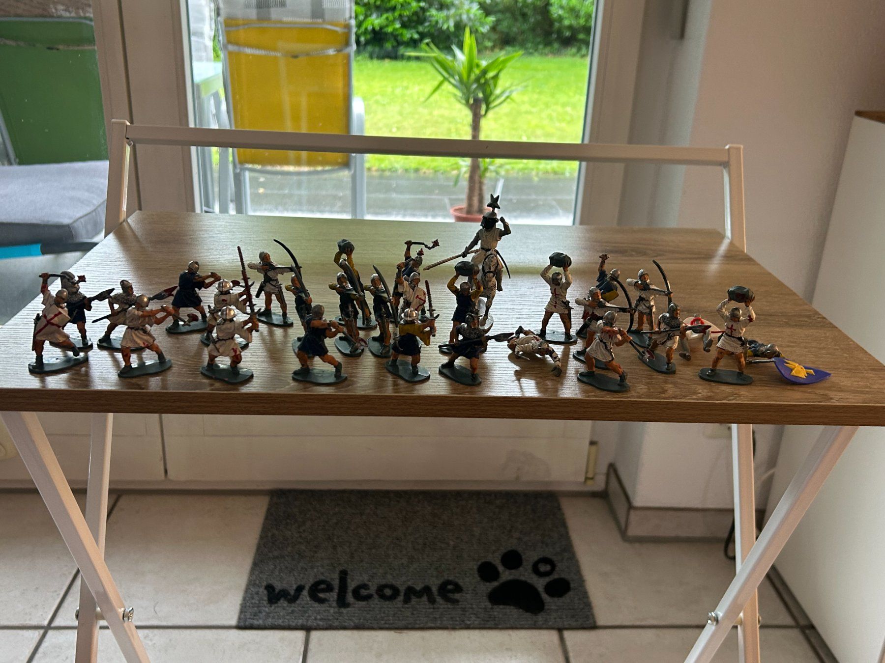 Statuette: RitterFiguren-Set,  Mittelalter, gut erhaltene ... – Usato da Schafisheim venduto da Ducati57 5