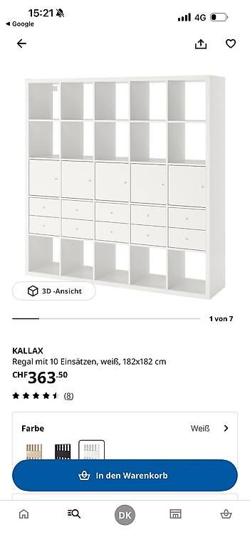 Armoires: Schrank Regal – D'occasion à Cham par Dilan93