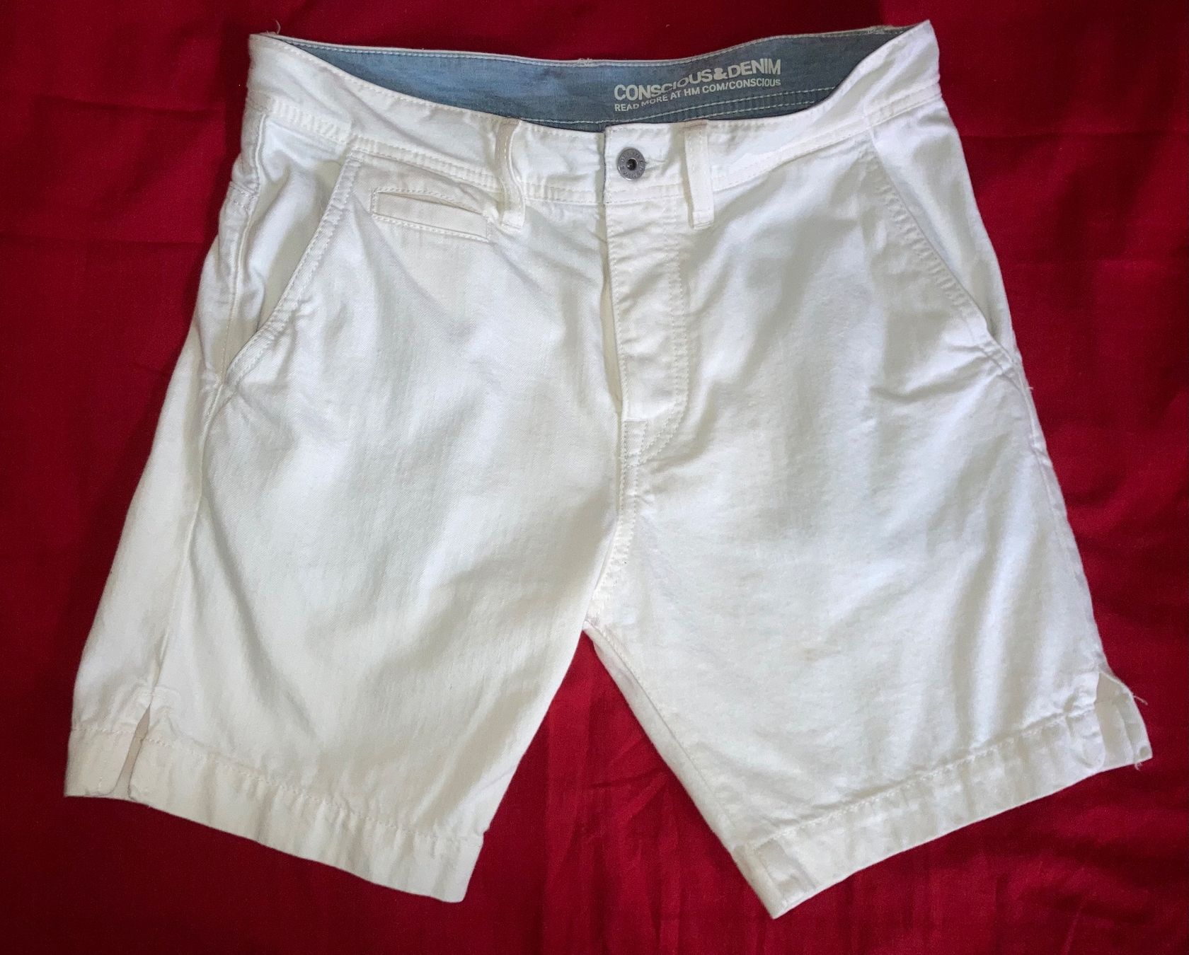 H&M Pantaloni: Herren Shorts, Denim, von H&M – Usato da Zürich venduto da Gustavo_Bianco 1