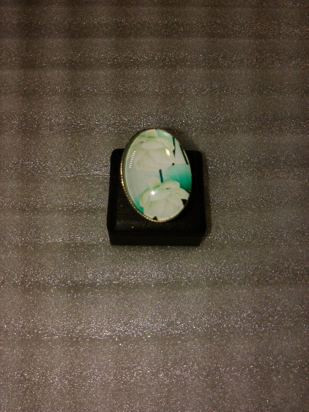 Anelli: ring edelsthal,,mit blumen,,glanzig – Nuovo (secondo la descrizione) da Basel venduto da bijoutrie_4 3