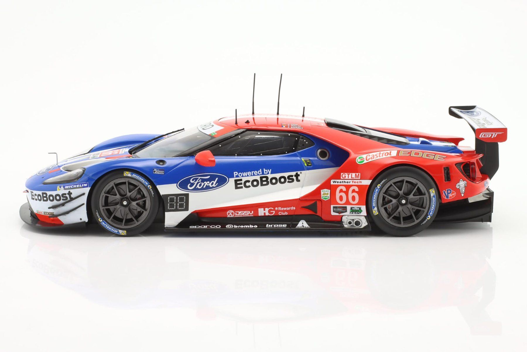 Ford GT66 Sieger GTLM-K. 24h Daytona 2017 1:18 Ixo! (Neu und ...