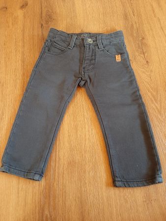 Neue Kinderhose dunkelblau mit verstellbarem Bund Gr. 74
