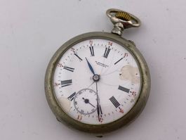 Montre de poche mécanique E.Boselli Milano / Militare Genio