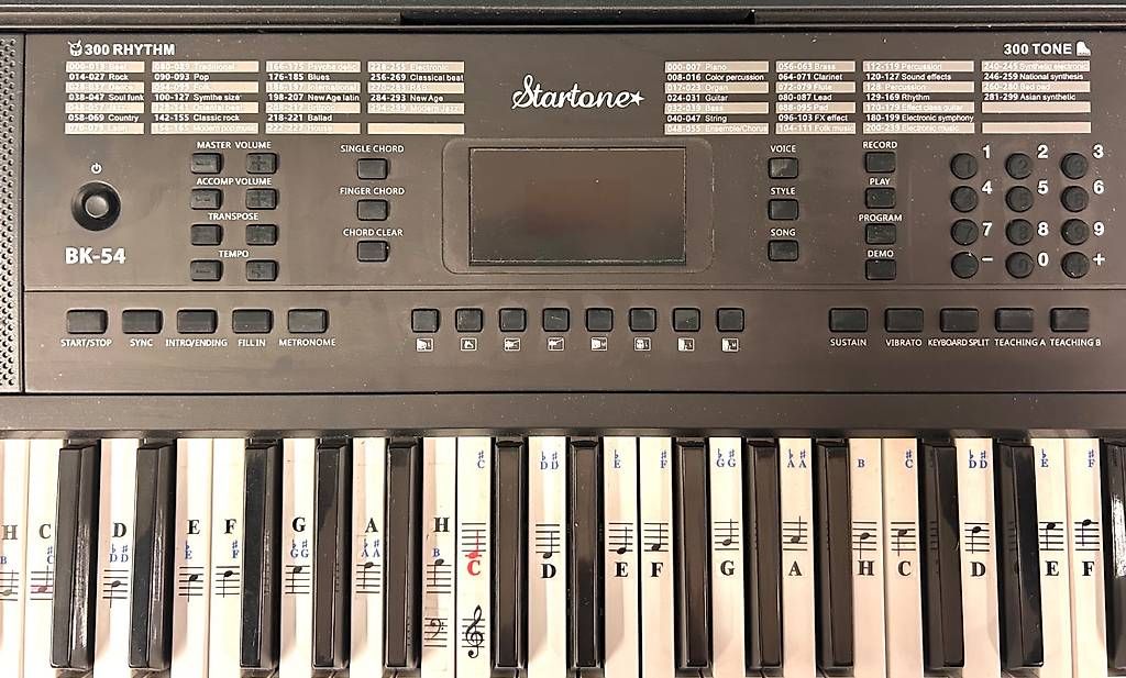 Strumenti musicali: Keyboard Set, mit Ständer, Kopfhörer, Anleitung. Abholen. – Nuovo (secondo la descrizione) da Allschwil venduto da SL-NATUR 3