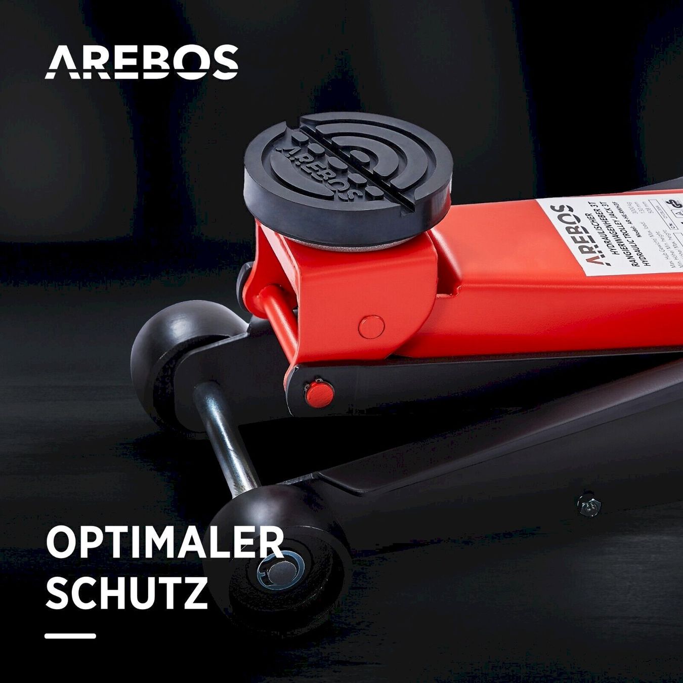 Piattaforme elevatrici & Crick: AREBOS Hydraulischer Rangierwagenheber – Nuovo e nell'imballaggio originale da Bottighofen venduto da zaap 4