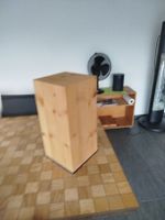 Holzsäule Arve Funiert