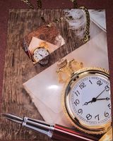 Geschenktüte Verpackung Taschenuhr Uhr Tüte Geschenk