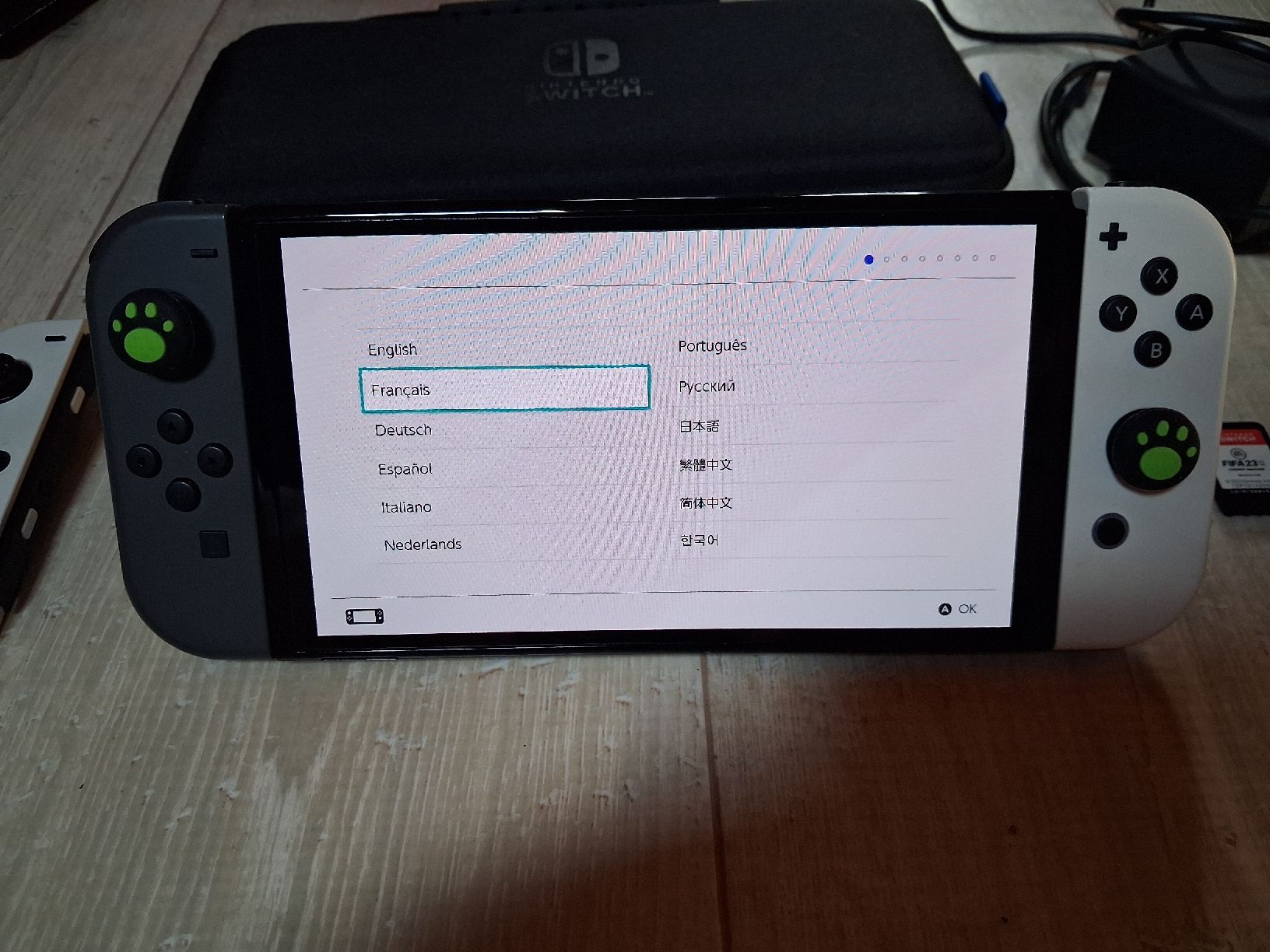 Nintendo Consoles: Nintendo switch oled + jeu – D'occasion à Mayens-De-Chamoson par arvine29 1