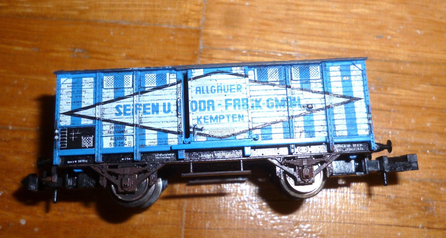Trix Modellini di ferrovie: Ged Güterwagen Seifen- u. Sodafabrik – Nuovo (secondo la descrizione) da Langenthal venduto da Tbraunbaer