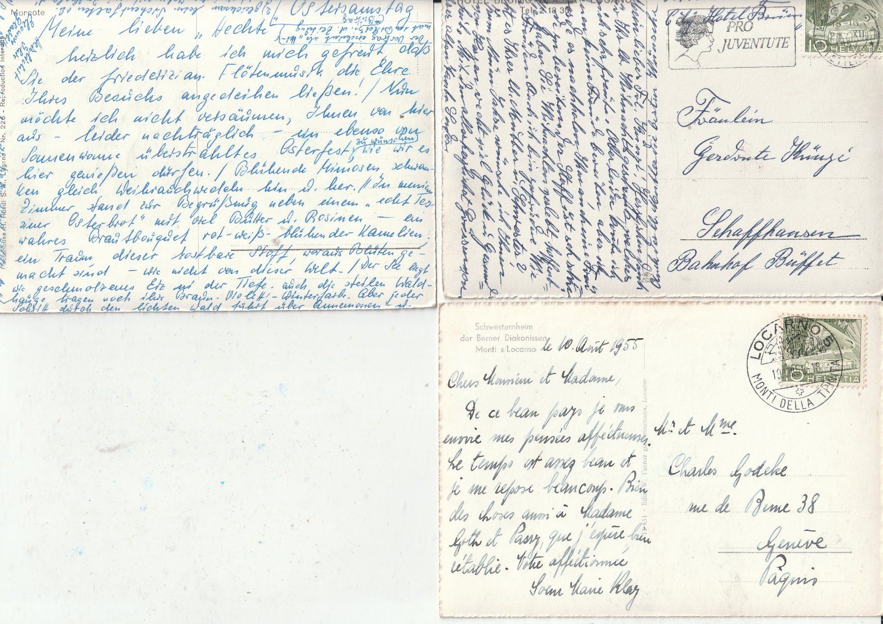 Cartoline postali: 15 Diverse karten Tessin – Usato da Lumbrein venduto da made02 7