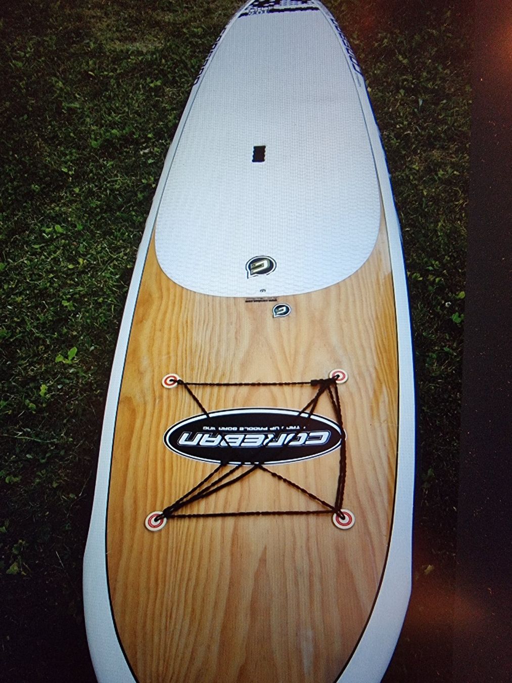 Planches de surf: Coreban Pure 10.6" SUP Board mit Holzpaddel und Tasche – D'occasion à Wald ZH par bar_7hph 1