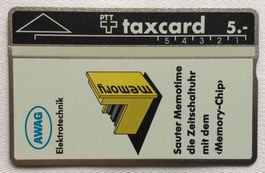 Taxkarte Awag  5.-Fr. Ungelaufen