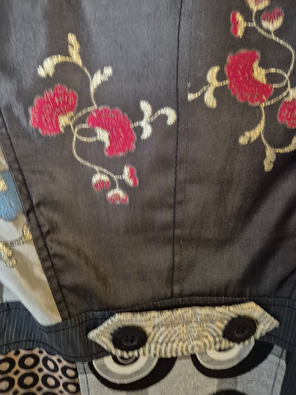 Jacken: Damen Jacke, Patchwork Design, Grösse ca. S – Gebraucht aus St. Gallen von limonaden 9