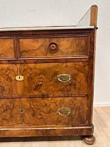 Kommoden: Antike Biedermeier Kommode mit Marmorplatte – Gebraucht aus Obernau von Arche_Noah_Brocki 5
